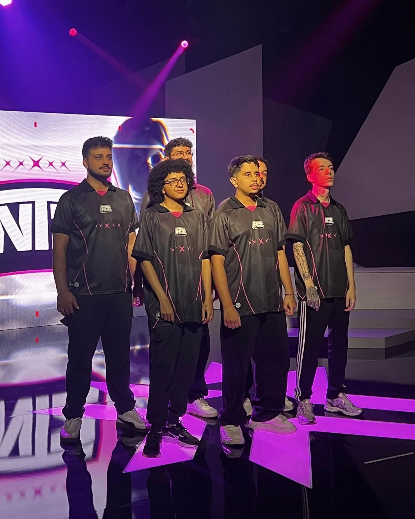 INTZ players on stage